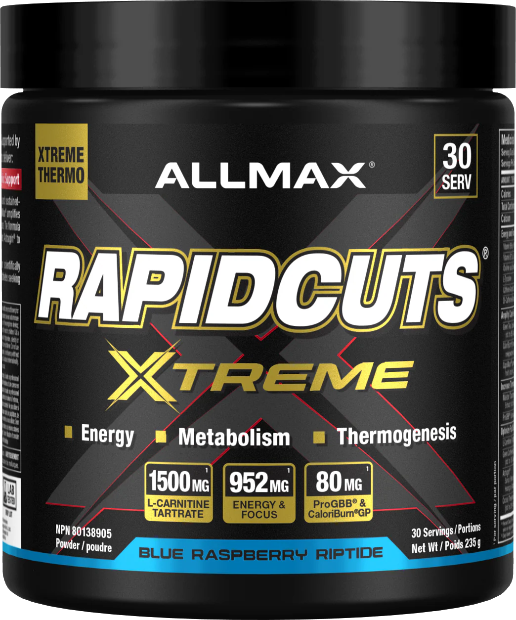 Allmax RapidCuts Xtreme 30 Servings