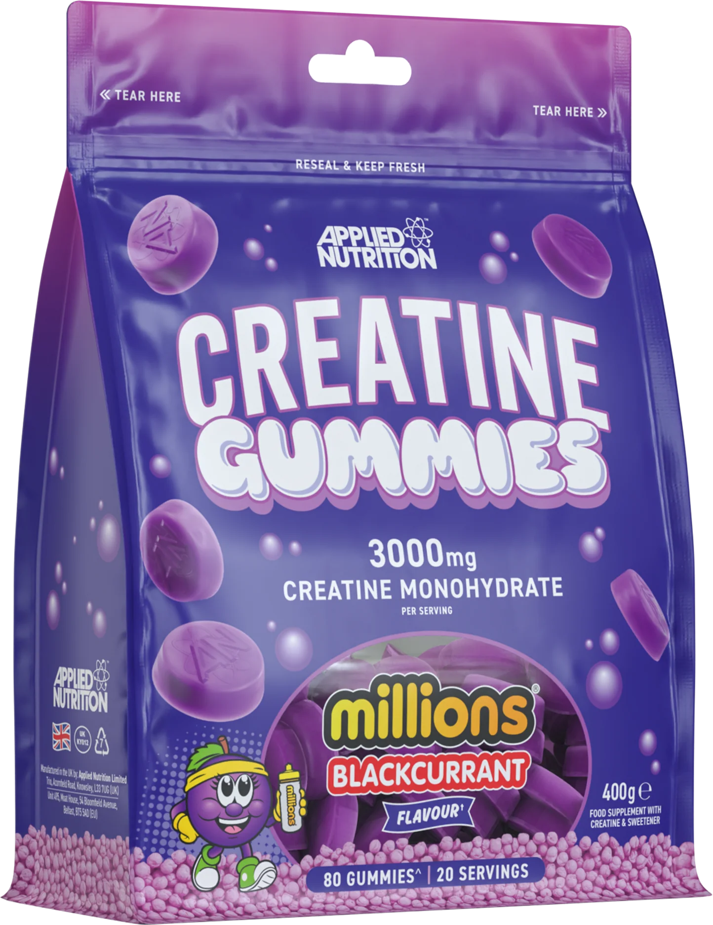 Applied Nutrition Creatine Gummies 80 Count - Image 3