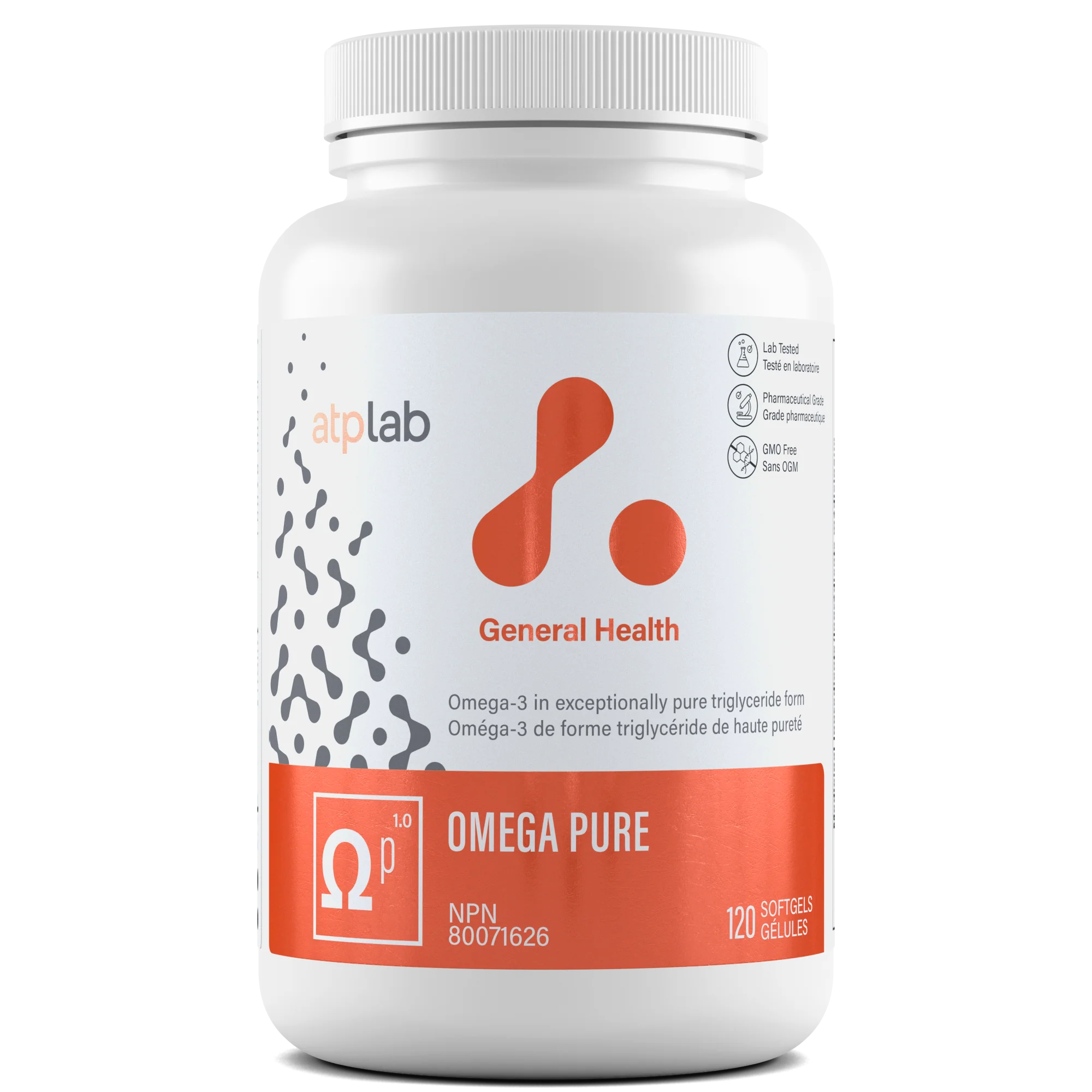 ATP Labs Omega Pure 120 Softgels