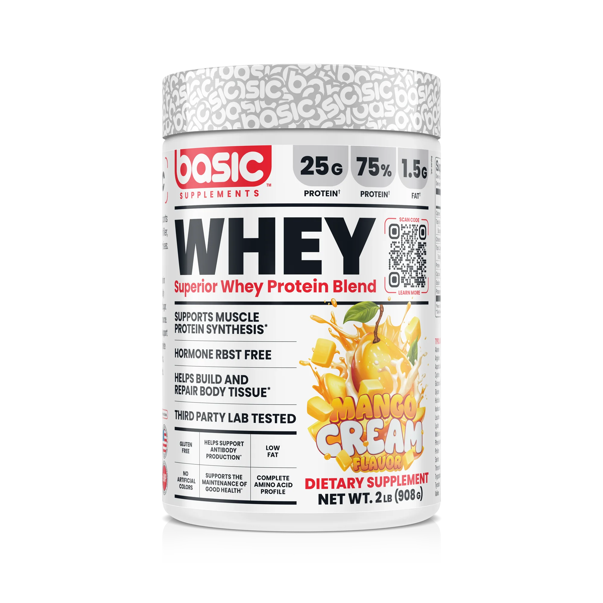 Basic Supplements Whey 2lb - Image 6