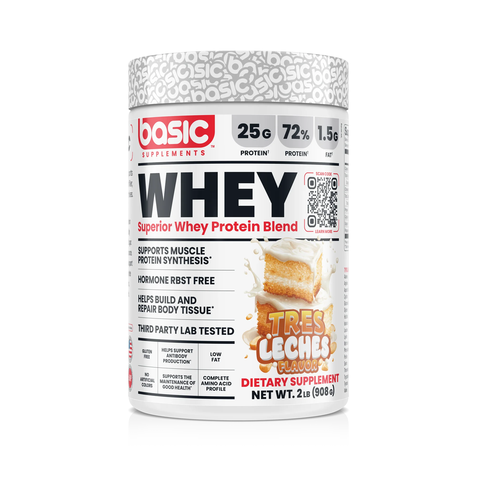 Basic Supplements Whey 2lb - Image 7