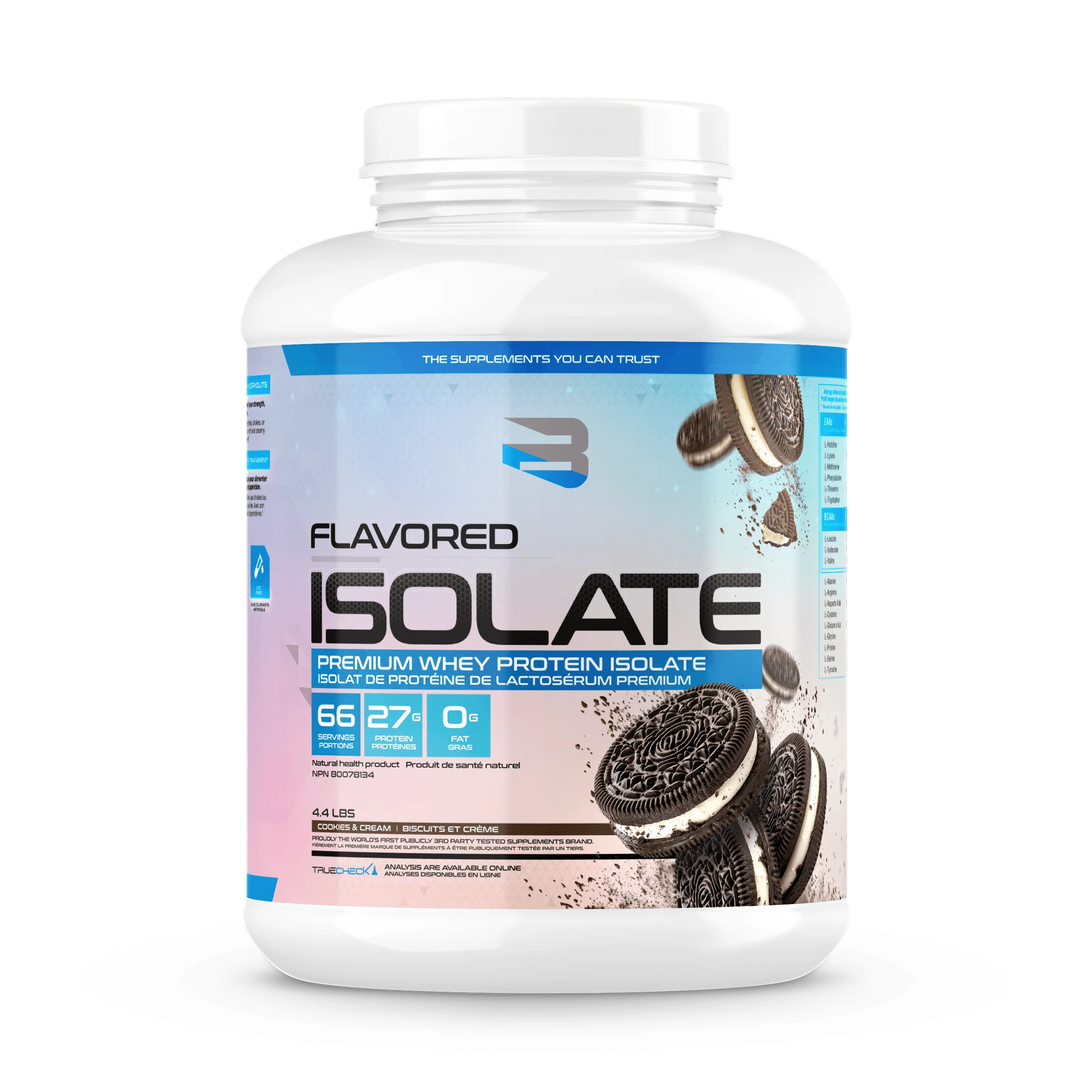 Believe Flavoured Isolate 4.4lb - Image 2