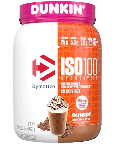 Dymatize Iso 100 Dunkin Donuts 1.4lb - Image 2