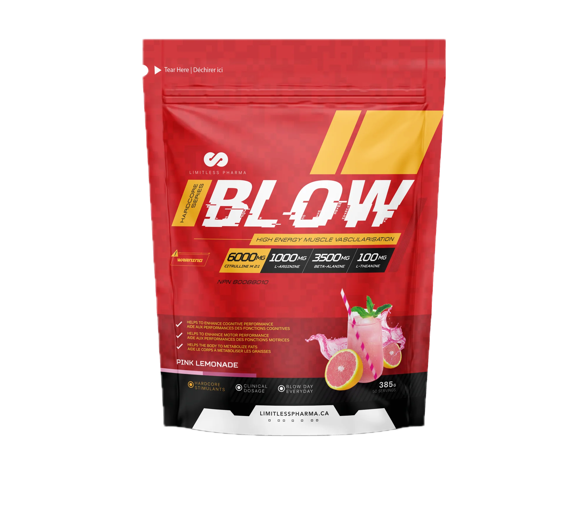 Limitless Pharma Blow Pre-workout - Image 2