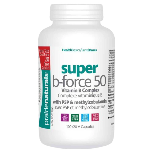 Prairie Naturals Super B-Force 140 Capsules